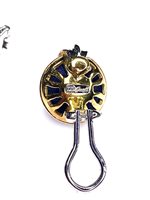 Orecchini Stocco Gioielli Donna in Oro giallo Lapislazzulo LABR - LABR